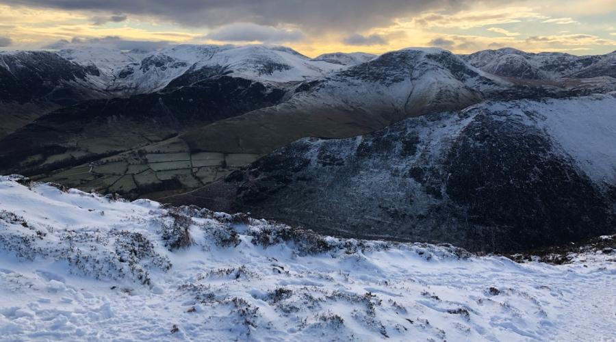 Winter Camp 2024 Pods OutdoorLads   Newlands From Causey 